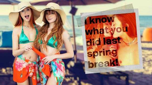 [StepSiblings] Scarlet Skies And Amber Stark Spring Break Ready (2023.03.18)